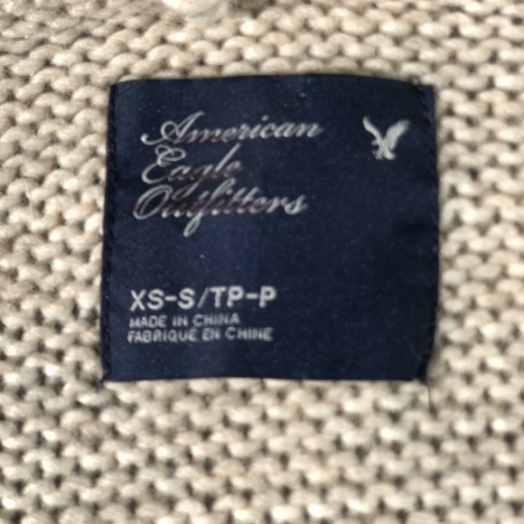 American Eagle Cozy Cream short-sleeve sweater - Picture 10 of 16